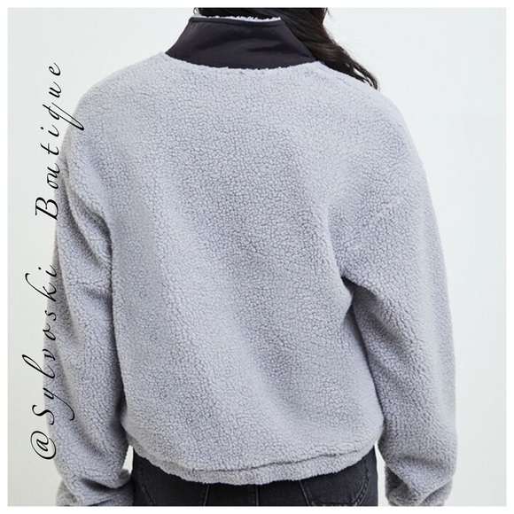 🔥Vans Kirk Polar Fleece Half Zip Sweatshirt NWT - Picture 4 of 4